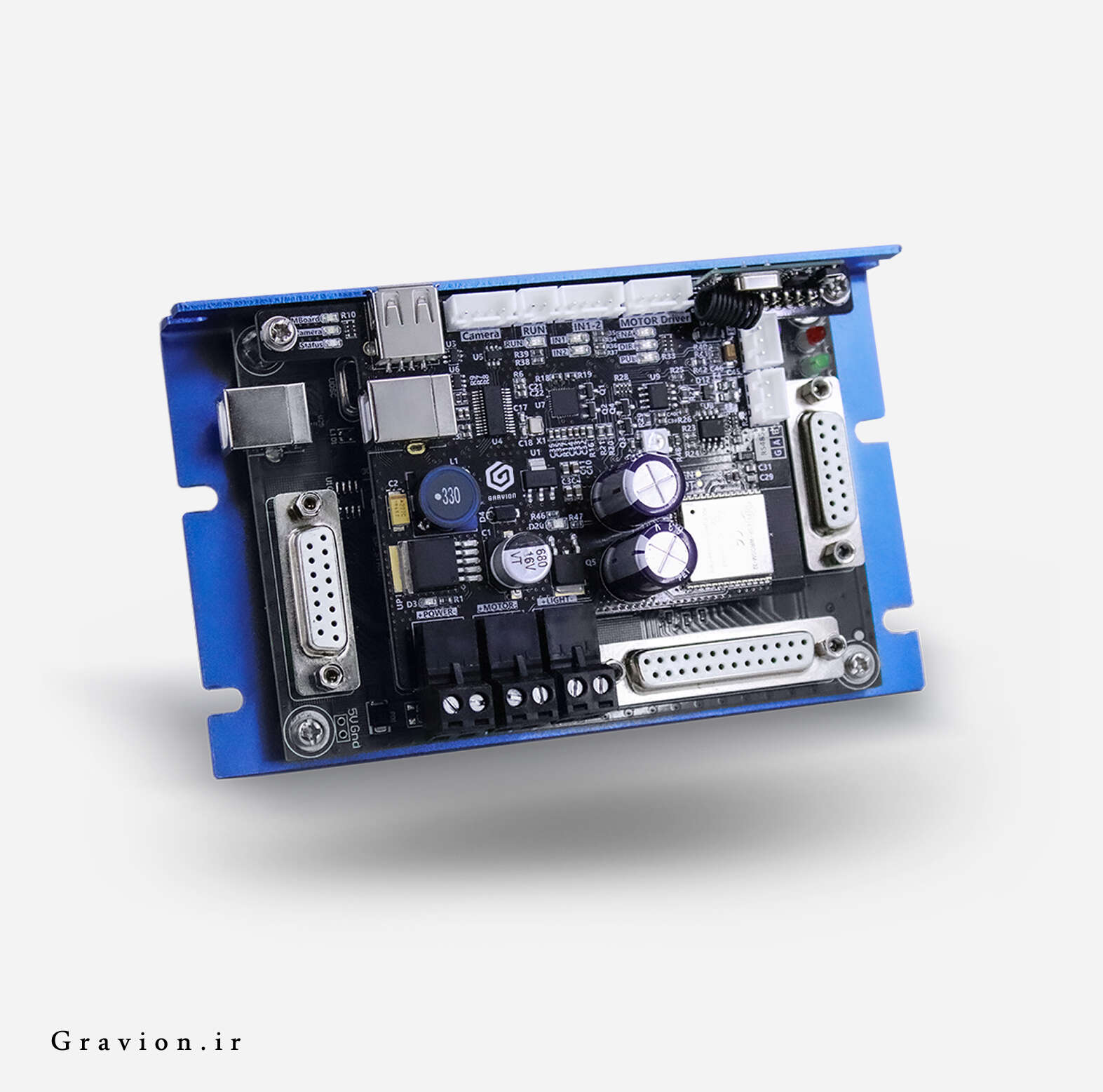 مادربرد دو بعدی دستگاه لیزر فایبر T-Gold